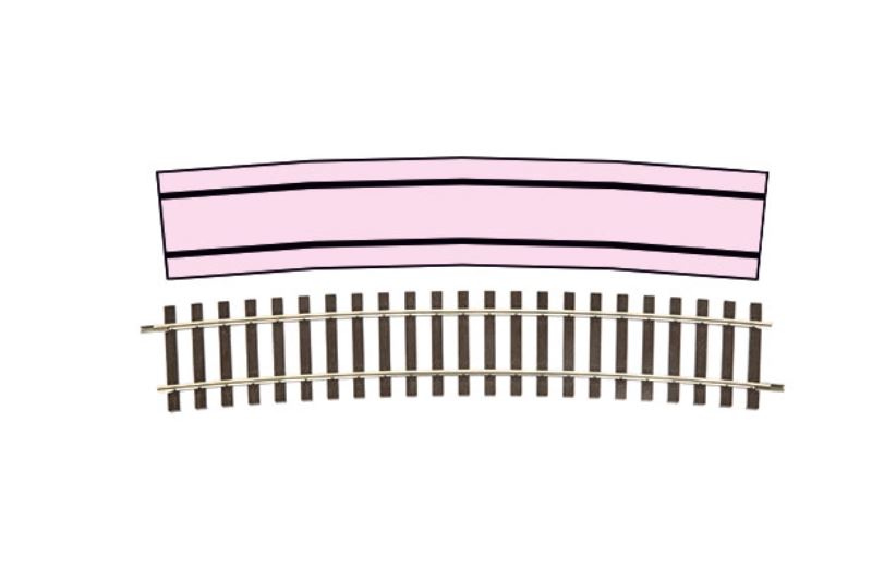 Lenz 45025 Gleis gebogen R10 11,25° 1:45 Spur 0 Neu