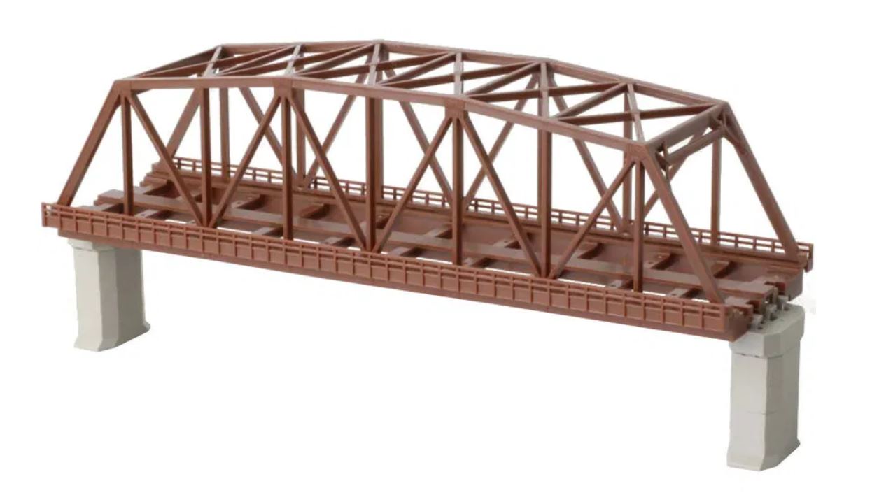 Rokuhan R060 Kastenbrücke 2-gleisig 220mm 1:220 Spur Z Neu OVP