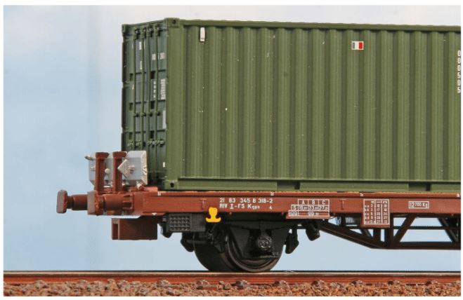 ACME 45108 Set Flachwg FS mit Militärcontainer 1:87 Spur H0 DC