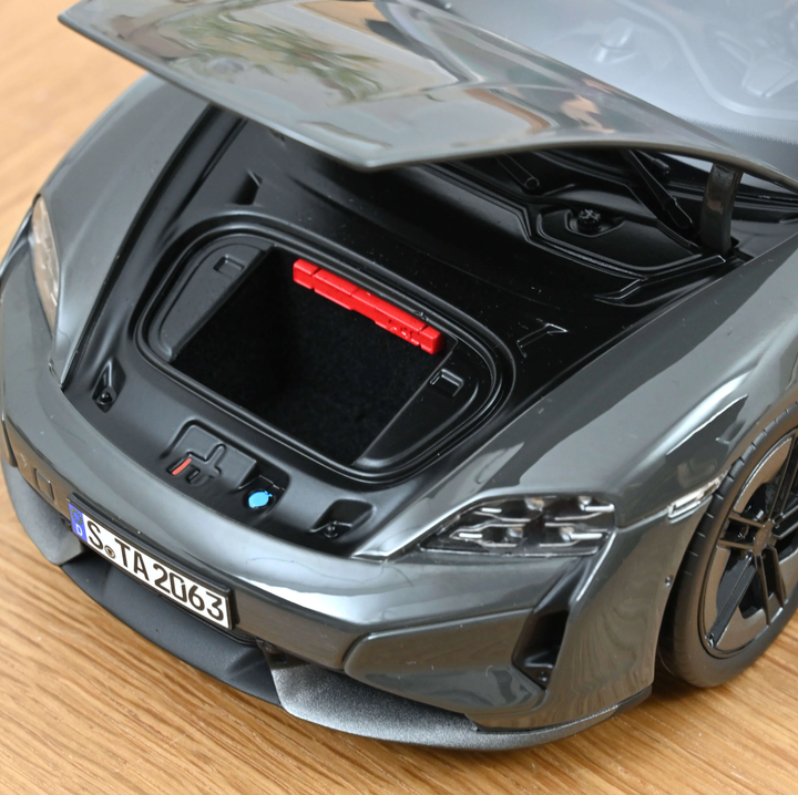 Norev 187654 Porsche Taycan Turbo S 2024 Schiefergrau Neo 1:18