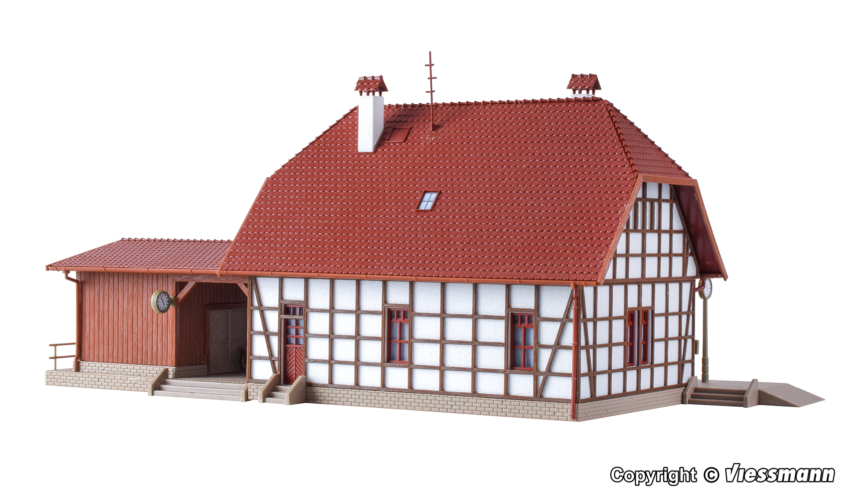 Vollmer 43501 Bahnhof Spatzenhausen 1:87 Spur H0 Bausatz Neu