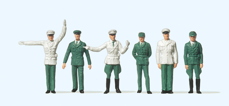 Preiser 14146 Polizei BRD 1:87 Spur H0 Neu OVP Figuren