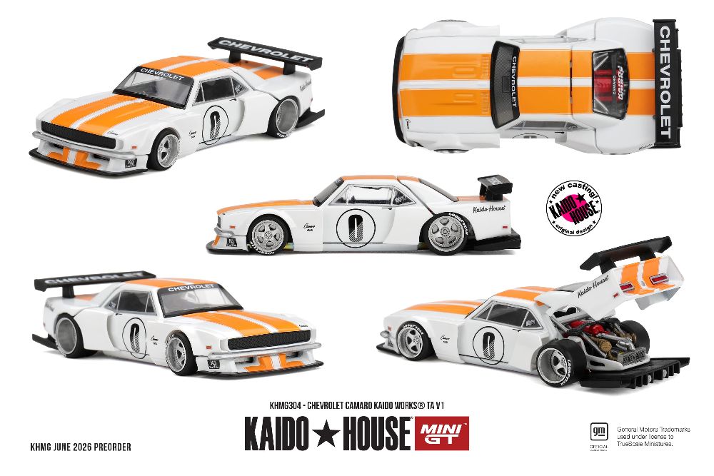 Kaido House KHMG304 1:64 CHEVROLET CAMARO KAIDO WORKS TA V1 1979