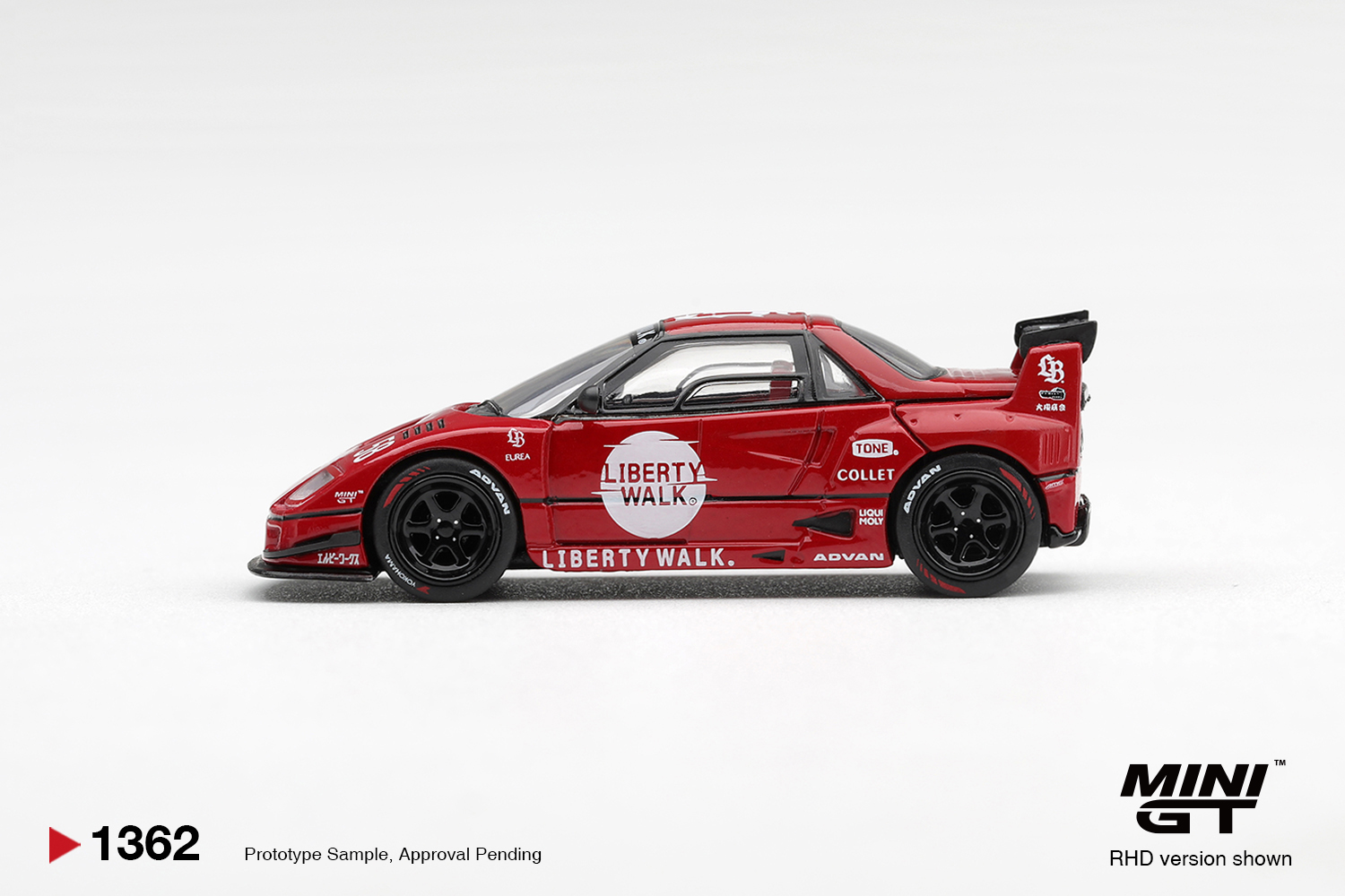 Mini GT 1362 1:64 MAZDA AZ-1 LIBERTY WALK LB40 HINOMARU RED 2026