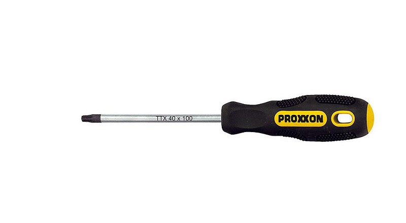 Proxxon 22240 FLEX-DOT-TTX27-Schraubendreher, stirnseitige Bohrung
