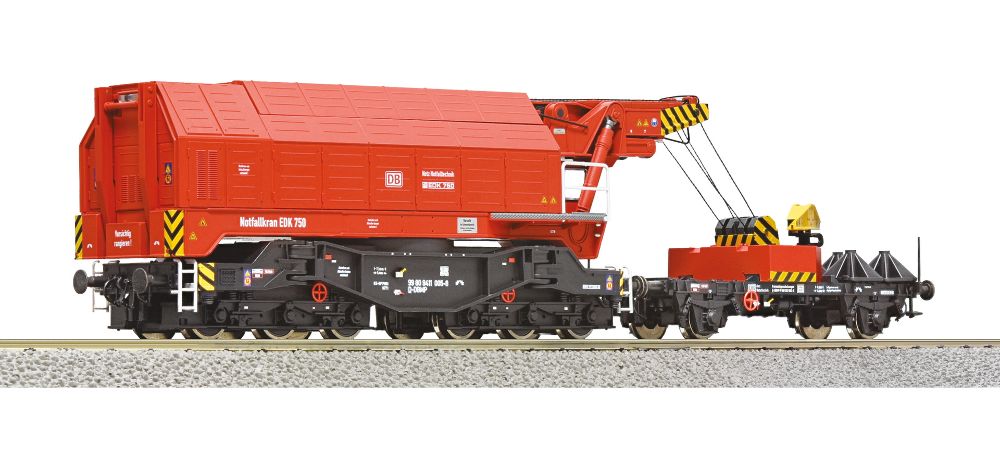 Roco 7320070 Digital-Eisenbahndrehkran DB AG 1:87 Spur H0 AC Snd