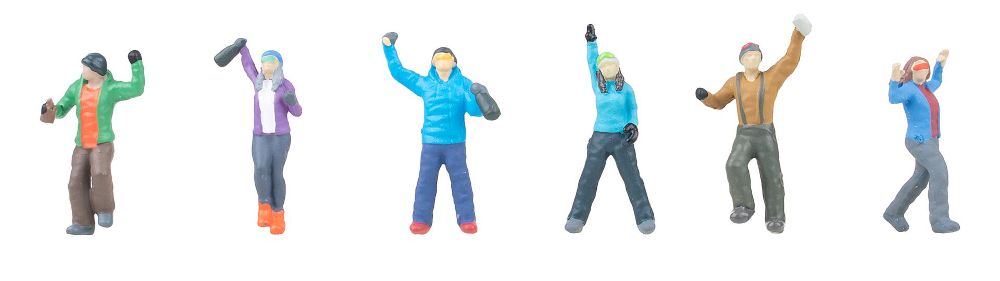 Faller 151732 Après-Ski-Feiernde 1:87 Spur H0 NEU OVP Figuren