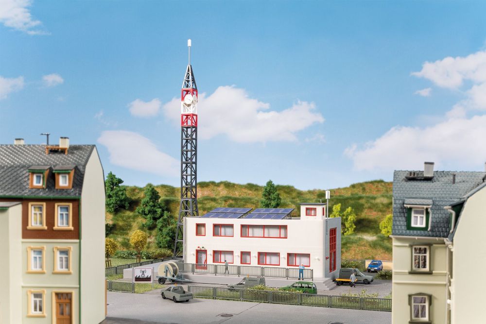 Auhagen 13361 Funkstation 1:120 Spur TT Bausatz NEU OVP