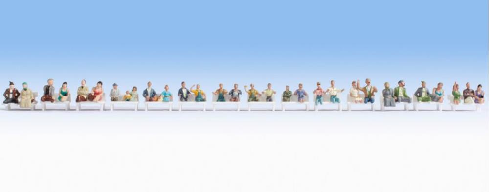 Noch 16050 Mega Set Reisende ohne Beine Spur H0 NEU OVP Figuren