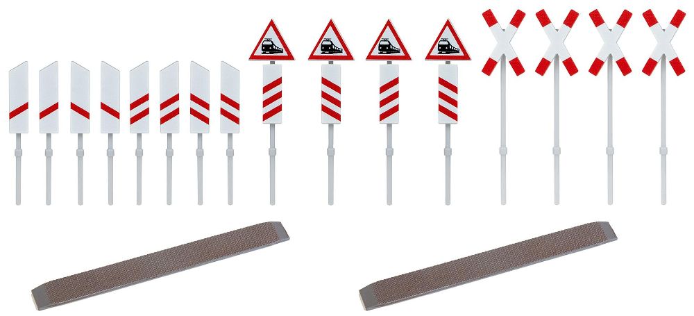Faller 191831 Unbeschrankter Bahnübergang 1:87 Spur H0 Bausatz