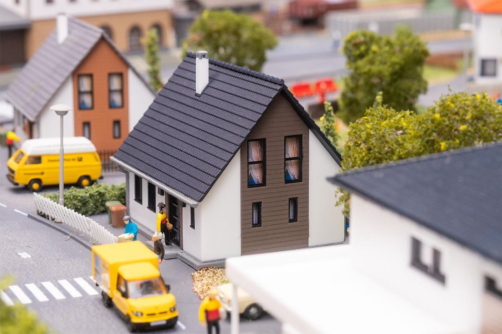 Faller 232147 Einfamilienhaus 1:160 Spur N Bausatz NEU OVP