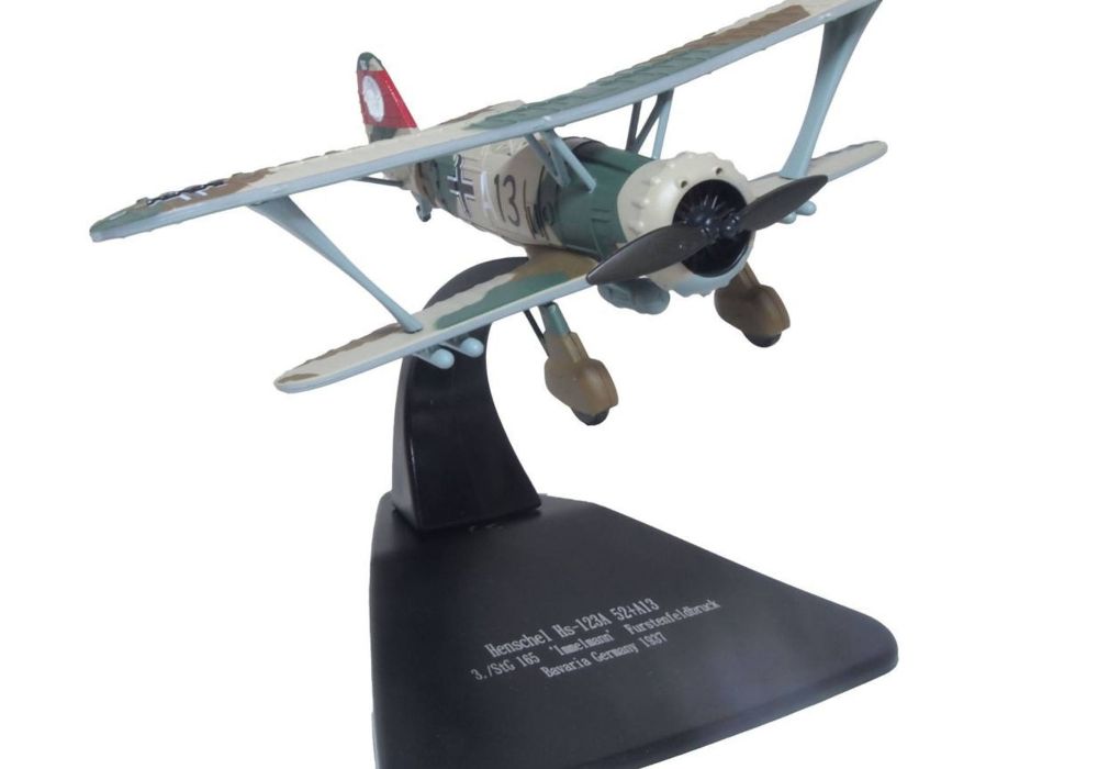 Herpa 81AC125S Henschel 123 3./StG (Sturzkampfgeschwader) 165. 1:72