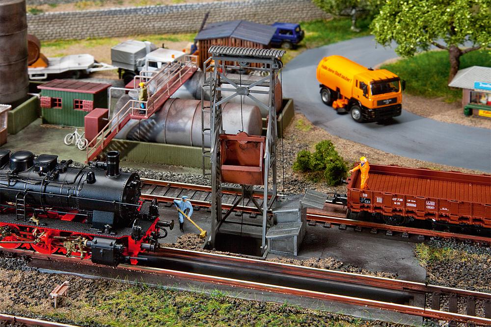 Faller 120295 Ausschlackanlage mit Antriebsteilen - 1:87 Spur H0 - Bausatz
