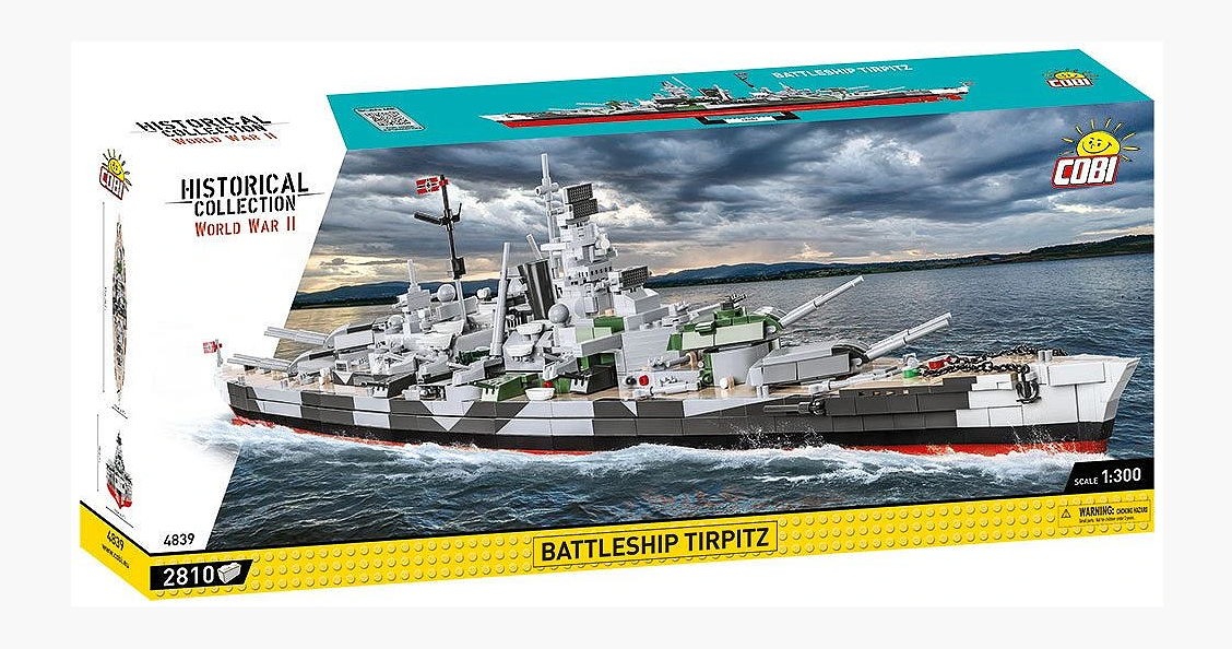 Cobi 4839 Battleship Tirpitz 1:300 Bausatz Neu OVP