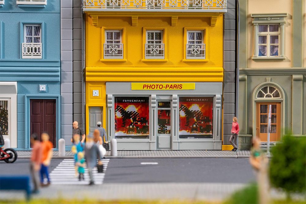 Faller 130714 Stadthäuser-Set 1:87 Spur H0 Bausatz NEU OVP