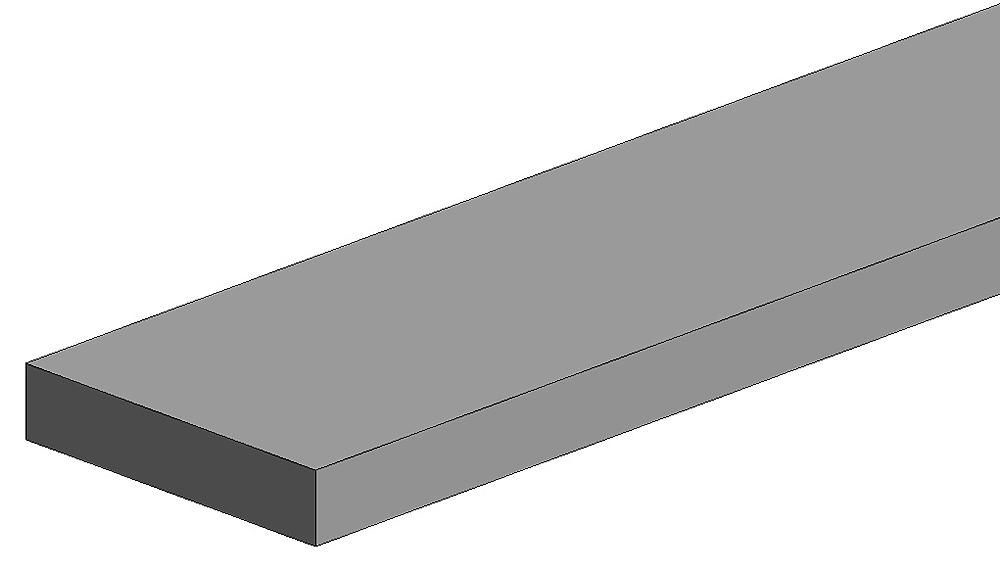 K&S-Metall 965088 schmales Messingprofil, 300mm 2 Stück