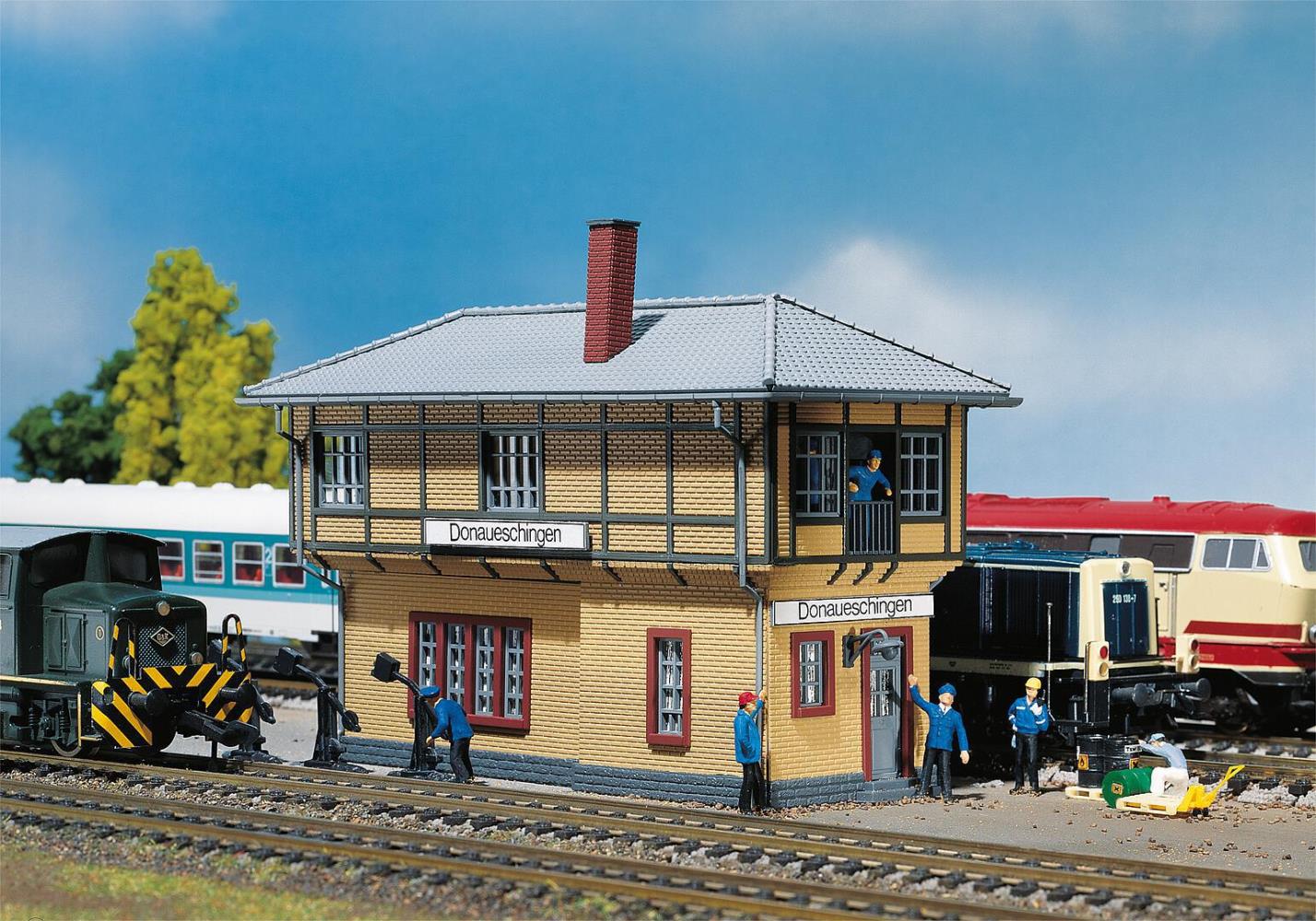 Faller 131395 Stellwerk Donaueschingen 1:87 Spur H0 Bausatz NEU