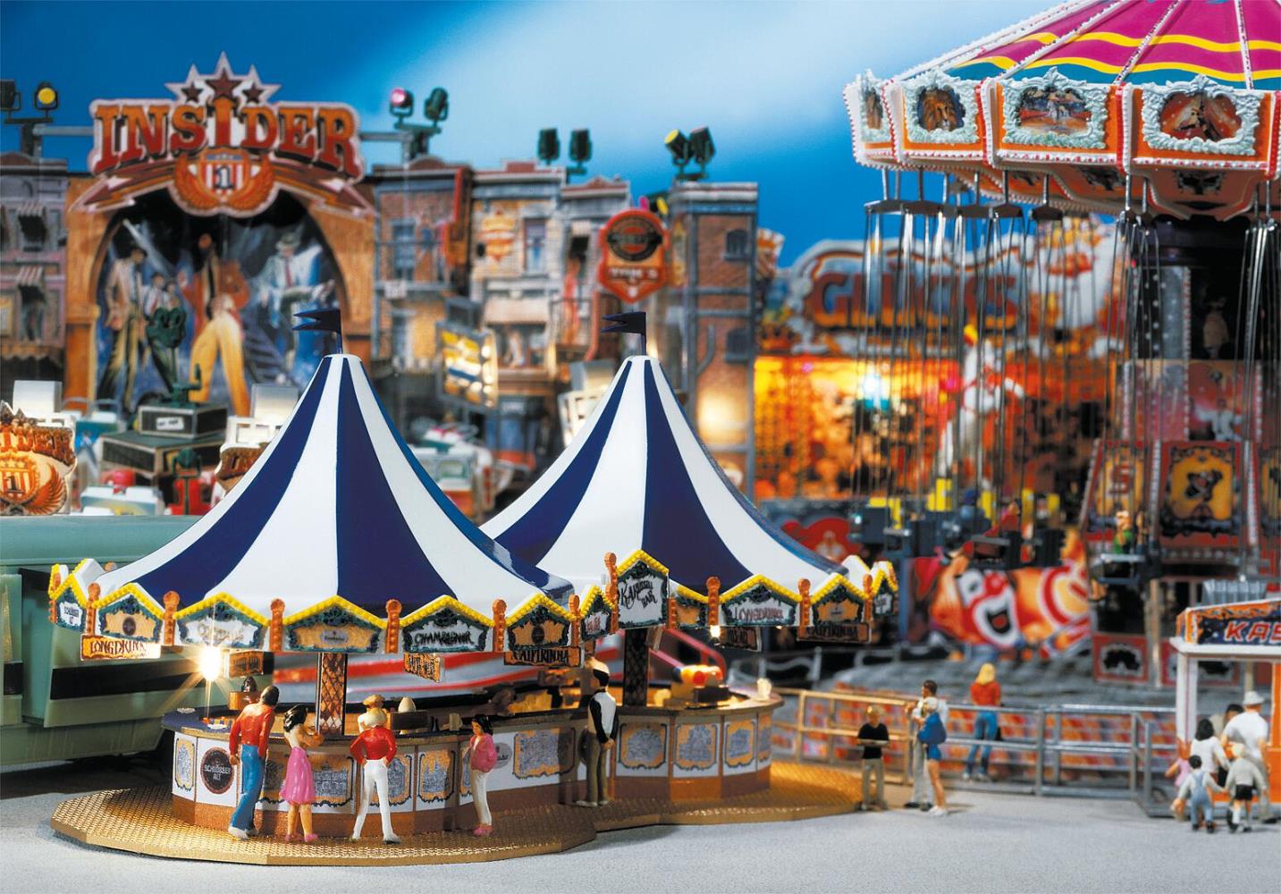 Faller 140322 Getränkestand Karussell-Bar 1:87 Spur H0 Bausatz Neu
