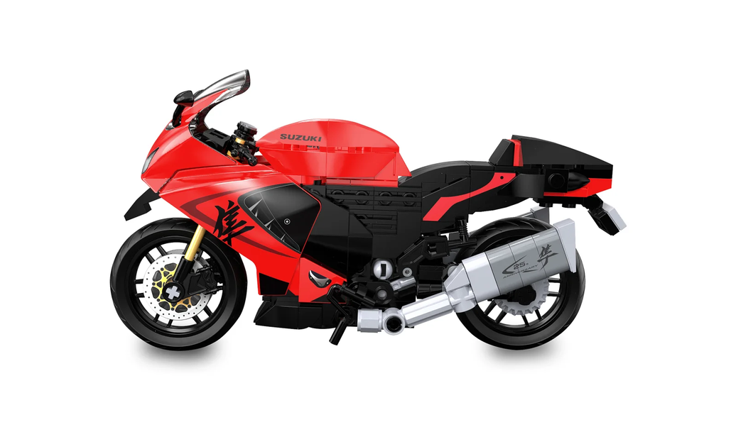 CaDA C62051W Suzuki Hayabusa rot 1:12 Bausatz NEU OVP Bricks