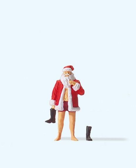 Preiser 29099 Weihnachtsmann "Kopenhagen" 1:87 Spur H0 Neu OVP