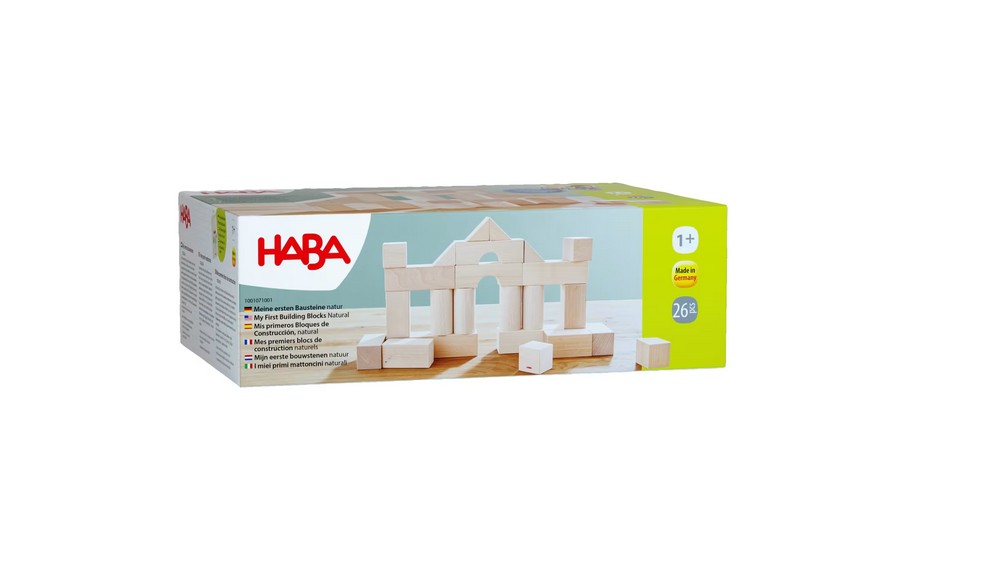HABA 1001071001 Meine ersten Bausteine natur - 26 Bausteine NEU OVP