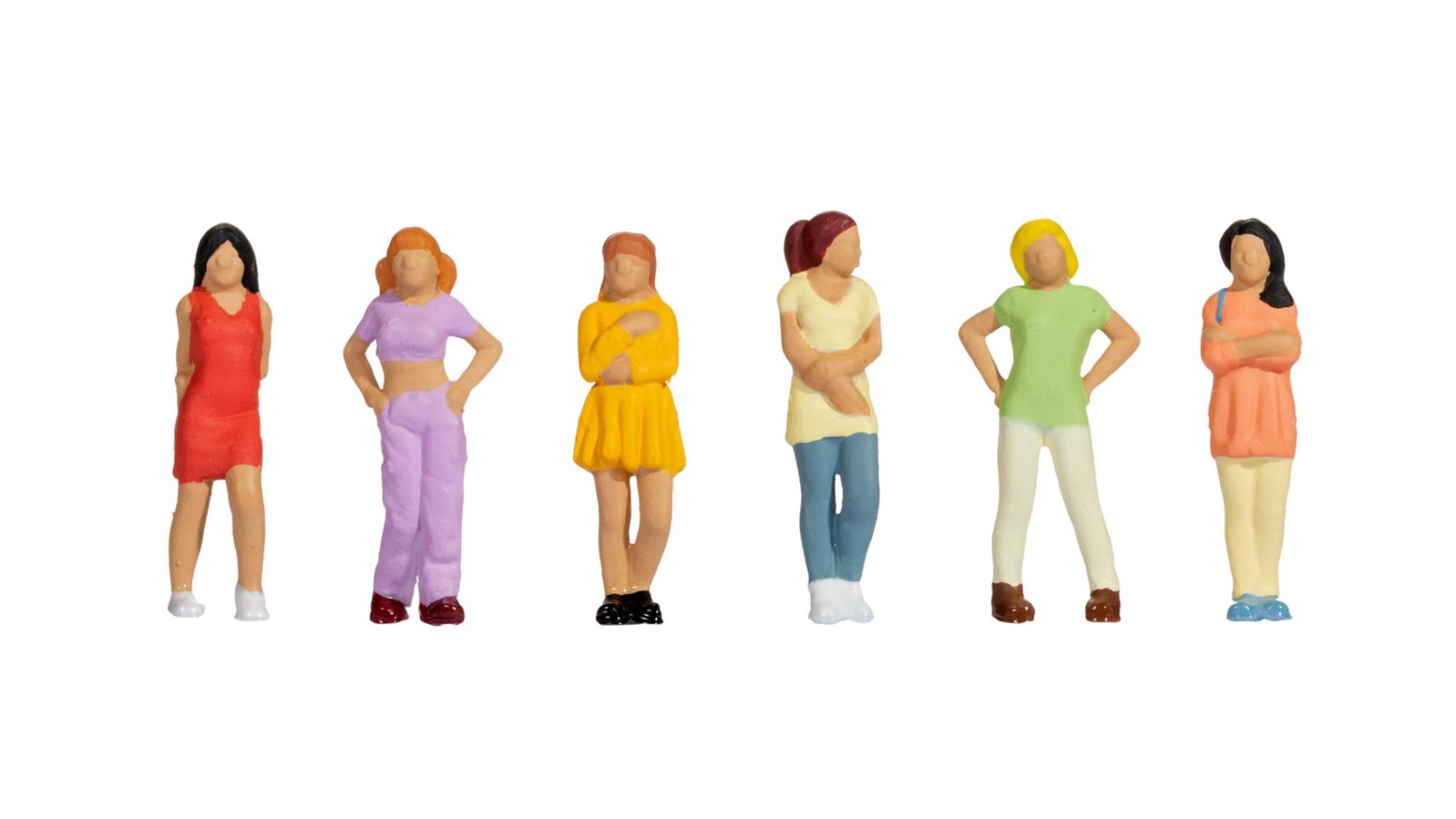 Noch 15517 Weibliche Teenager 1:87 Spur H0 Neu OVP Figuren