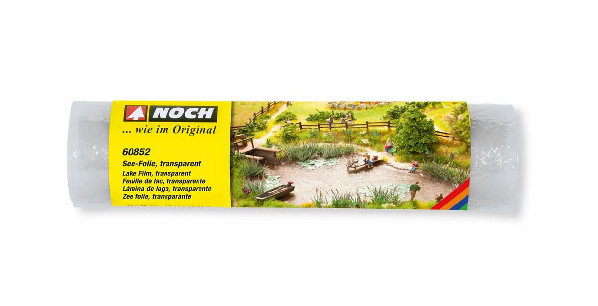 Noch 60852 See-Folie transparent mit Wellenstruktur 41 x 26 cm