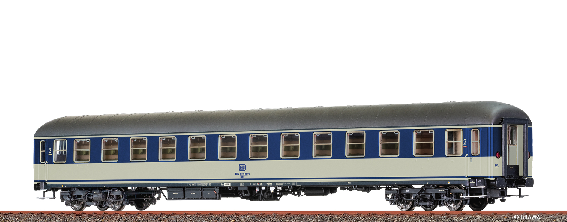 Brawa 58261 H0 Schnellzugwagen Büm233 DB