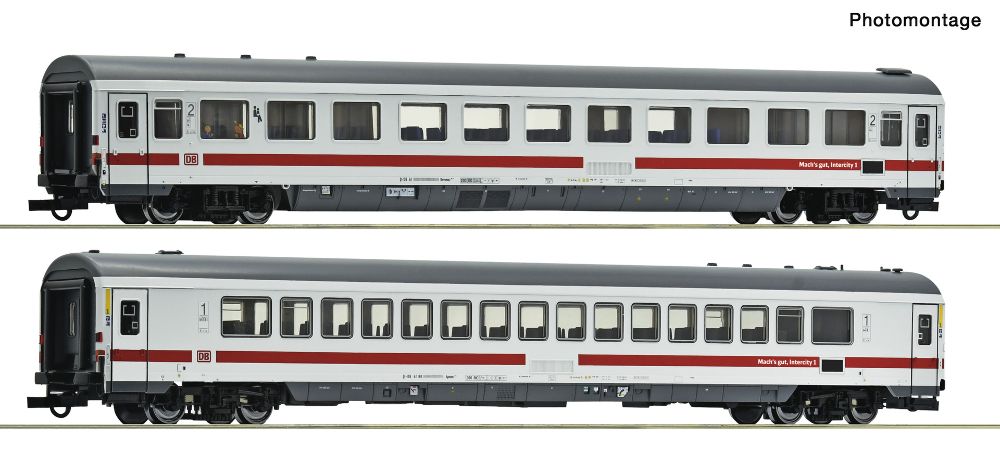 Roco 6200358 2er Set Personenwagen DB AG "55 Jahre IC" Spur H0