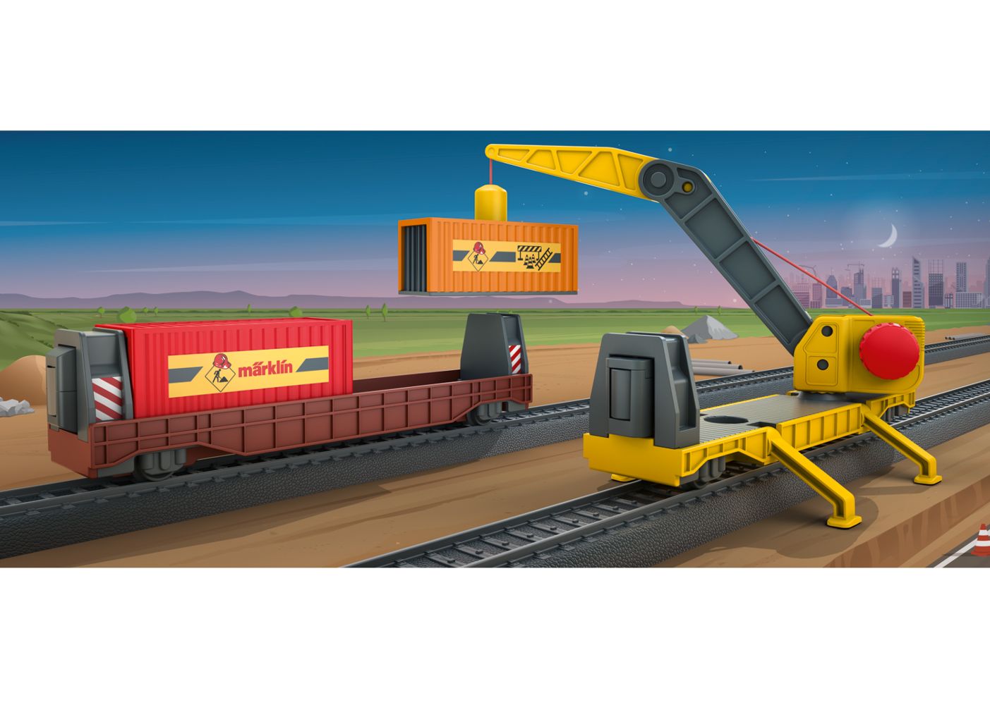Märklin 44122 my world - Containerwagen 1:87 Spur H0 Neu OVP