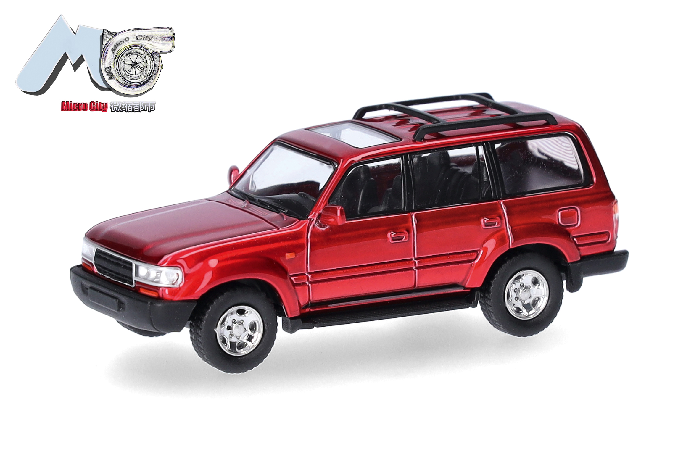 Herpa 87MC000140 Toyota Landcruiser 80, rot