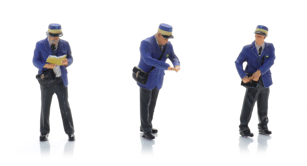 Artitec 5870045 NS Schaffner im Zug 80er Jahre 1:87 Spur H0 Neu OVP