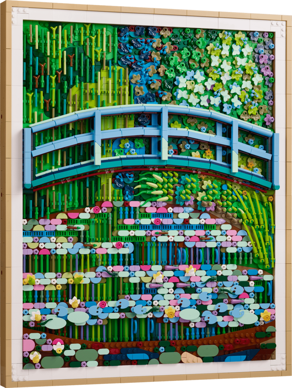 LEGO 31220 ART Claude Monet – Brücke über einen Seerosenteich