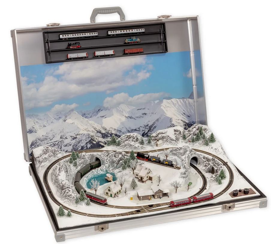 Noch 88415 Modellbahnkoffer Oberstdorf 1:160 Spur N Neu OVP