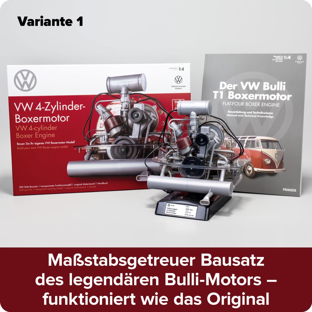 Franzis 67308 VW 4-Zylinder-Boxermotor 1:4