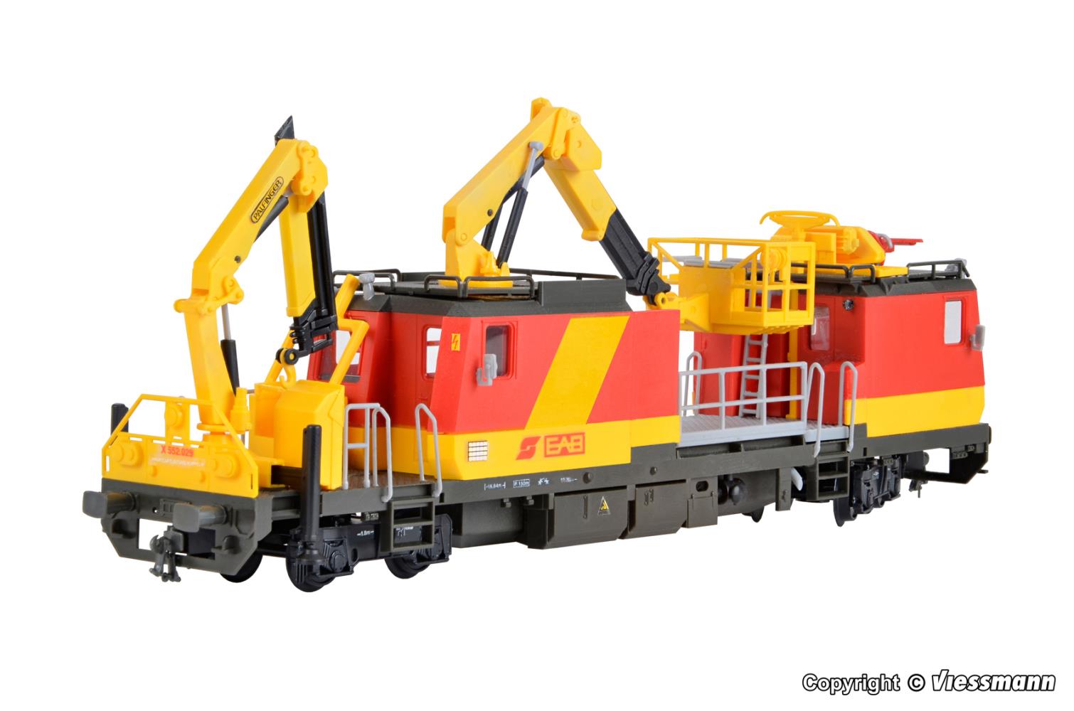 Kibri 16080 Motorturmwagen MTW 100.083/1 1:87 Spur H0 Neu
