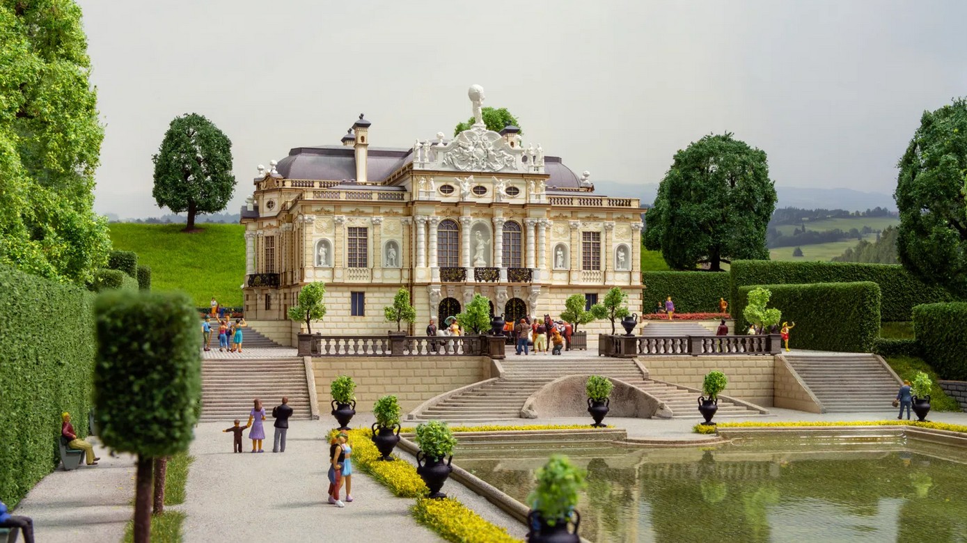 Noch 66991 Schloss Linderhof 1:87 Spur H0 Bausatz NEU OVP