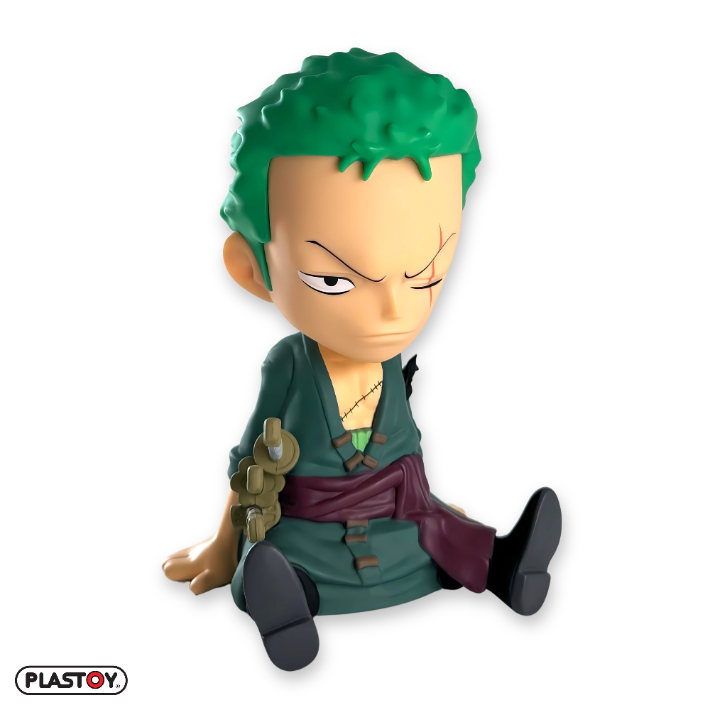Plastoy 80248 One Piece Zoro 15 cm NEU OVP Spardose