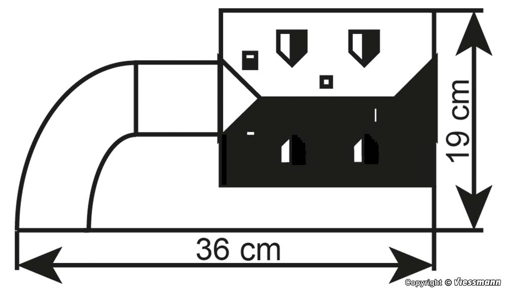 Kibri 38804 Bauernhaus Tannenhof 1:87 Spur H0 Bausatz Neu OVP