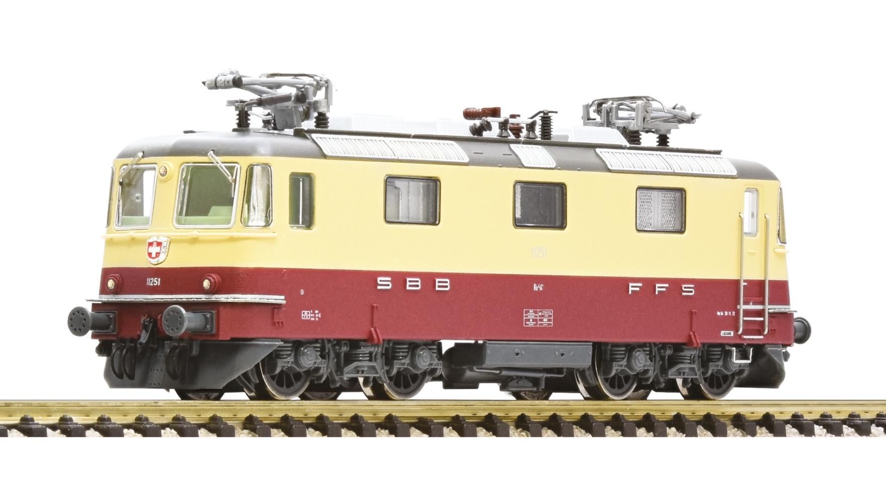 Fleischmann 732470 Elektrolokomotive Re 4/4 II 11251 SBB 1:160 Spur N