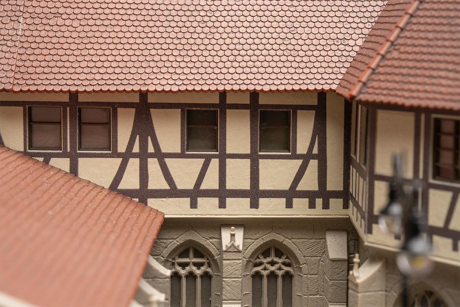 Faller 130827 Alte Abtei mit Kreuzgang Spur H0 1:87