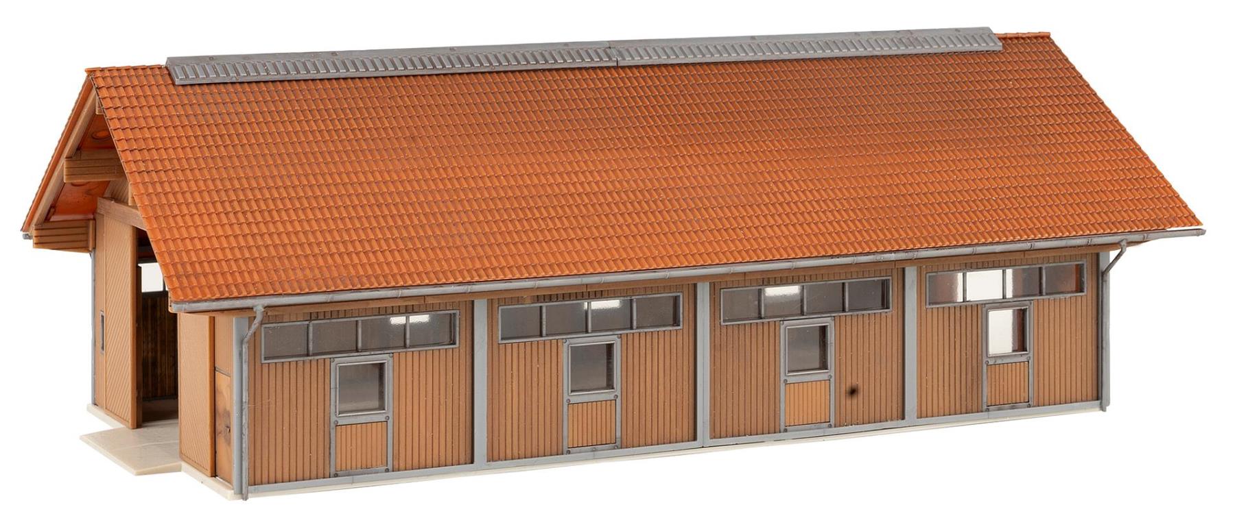 Faller 130583 Bauernhaus mit Stallung und Garage 1:87 Spur H0 Neu