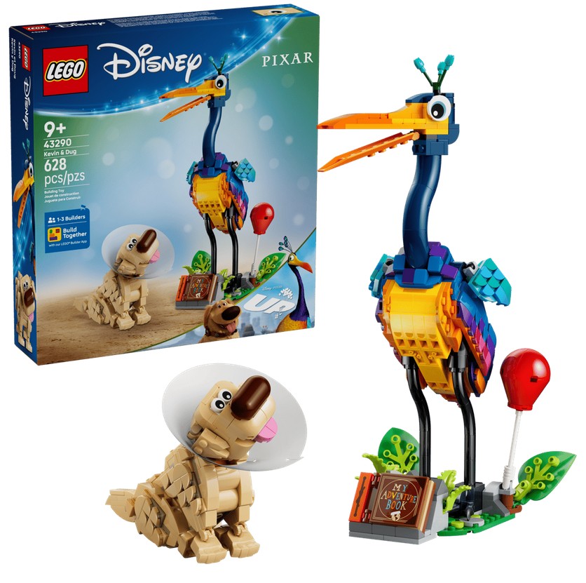 LEGO 43290 DISNEY PIXAR Kevin und Dug Bausatz NEU OVP