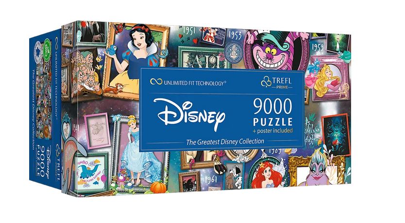 Trefl 81020 The Greatest Disney Collection 9000 Teile Puzzle Neu