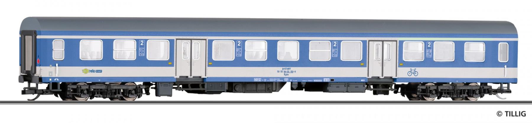 Tillig 12603 Reisezugwagen 2. Klasse MAV-Start 1:120 Spur TT Neu