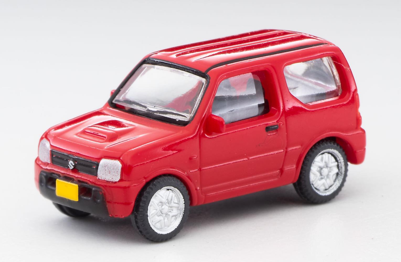 Tomytec 323679 Car-Collection 4x Honda/Suzuki rot 1:150 Spur N Neu
