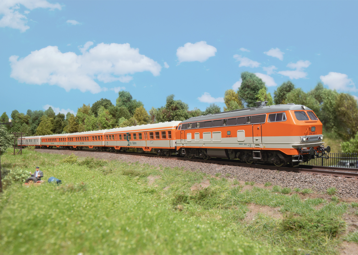 Märklin 39228 Diesellok BR 218 DB/CB