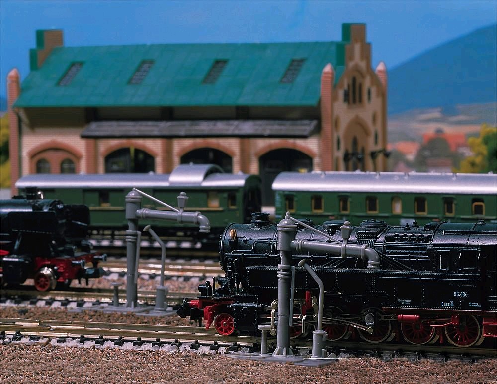 Faller 222139 4 Wasserkräne - 1:160 Spur N