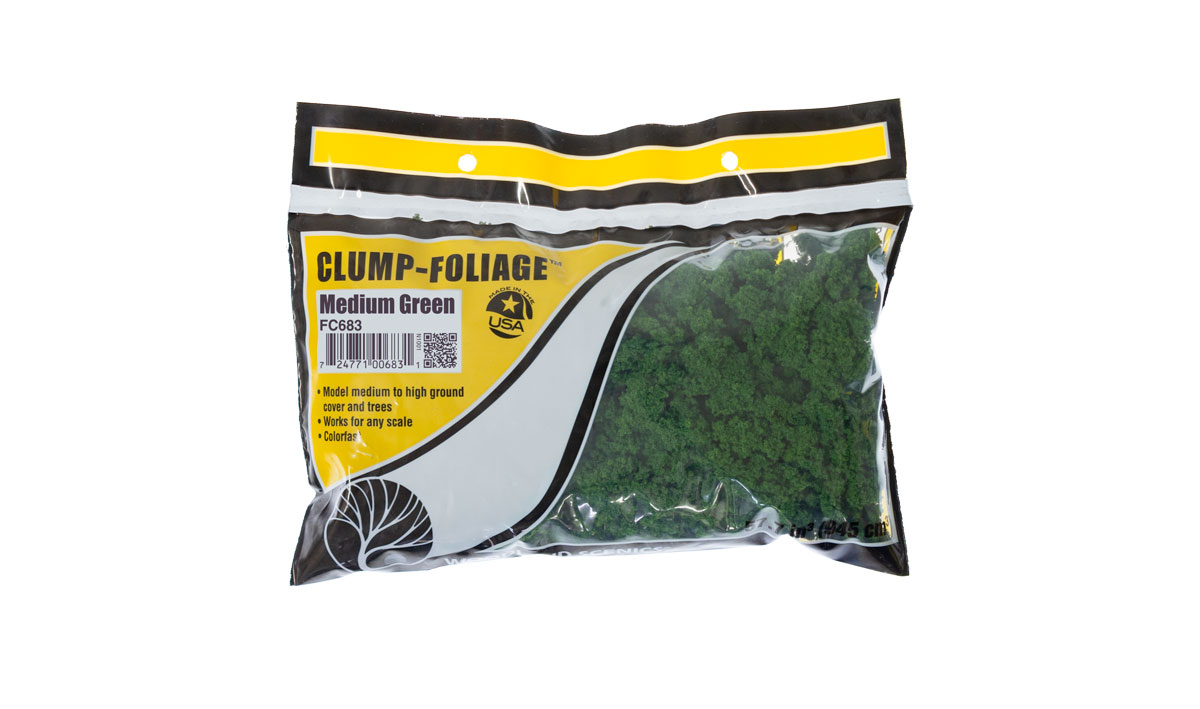 Woodland Scenics FC683 Clump Foliage 57.7 in³ (945 cm³) Neu OVP
