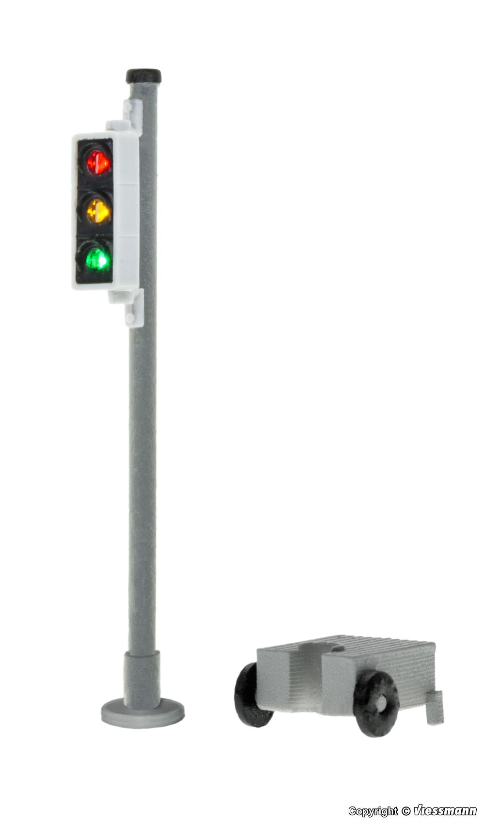 Viessmann 5099 Baustellen- /Verkehrsampel, 2 Stück 1:87 Spur H0 NEU
